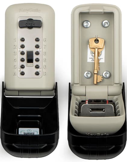 Key safe fitted