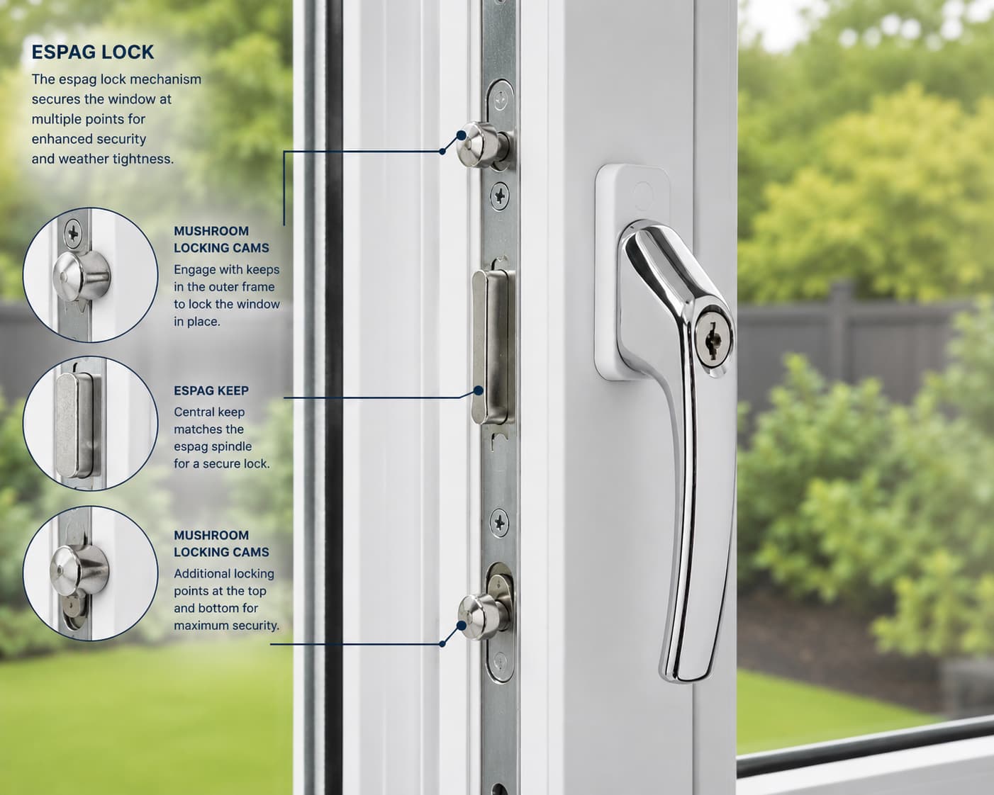 Window lock fitting